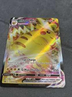 Pokemon Pikachu TCG VMAX SWSH Black Star Promo Holo Card SWSH286 NM - Image 2