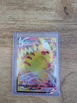 Pokemon Pikachu TCG VMAX SWSH286 Black Star Promo Holo Card - Image 1