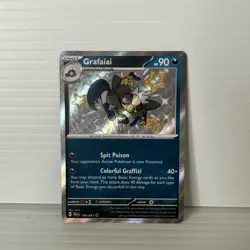 Grafaiai Holo Shiny Rare SV: Paldean Fates 190/091 NM - Image 1