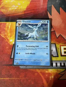 Glaceon 25/131 Rare Holo | Prismatic Evolutions | Pokemon Card - Image 1