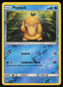 Pokemon TCG - Cosmic Eclipse - Psyduck 40/236 Reverse Holo - P - Image 1