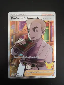NEAR MINT - Professor's Research 024/025 - Celebrations - Full Art - Pokemon - Image 1