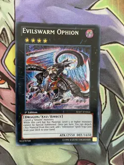 HA07-EN064 Evilswarm Ophion Secret Rare 1st Edition NM Yugioh Card - Image 1