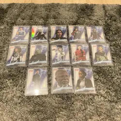 Topps Chrome Marvel Studios Shiny Refractor Bundle Lot of 13 Cards - Image 1