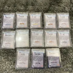 Topps Chrome Marvel Studios Shiny Refractor Bundle Lot of 13 Cards - Image 5