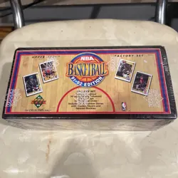 1991-1992 Upper Deck Basketball Factory Set Box Sealed Wax New/Never Opened - Image 1