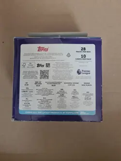 Topps 2026 Premier League Debut Edition Full Box 28 Packets, 280 Cards - Image 3