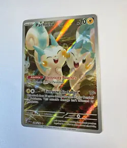 Pachirisu 208/198 SV01: Scarlet & Violet Base Set Illustration Rare NM English - Image 1