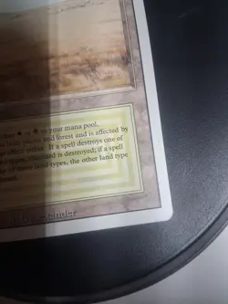 SAVANNAH Revised dual land Magic the Gathering LP 100% Authentic Nice - Image 5
