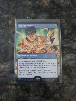 The Ten Rings (Borderless) Marvel Super Heroes Regular NM+ - Image 1