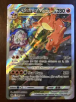 Pokemon TCG Charizard v SWSH262 Black Star Promo Card Sword and Shield - Image 1
