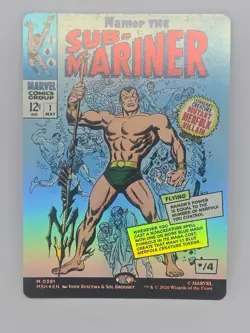 Magic The Gathering Marvel Super Heroes #0391 Namor The Submariner (Birderless) - Image 1