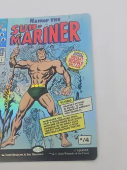 Magic The Gathering Marvel Super Heroes #0391 Namor The Submariner (Birderless) - Image 3