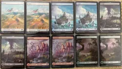 Full Art Foil Land (100) Set - Modern Horizons III MTG - Image 1