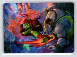 Super Combo Art Card #44 Art Series: Teenage Mutant Ninja Turtles Magic MTG - Image 1