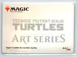 Super Combo Art Card #44 Art Series: Teenage Mutant Ninja Turtles Magic MTG - Image 2