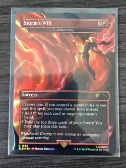 Storm's Will - Jeska's Will (Foil) LP Secret Lair Drop 1744 MTG Magic TCG - Image 1