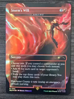 Storm's Will - Jeska's Will (Foil) LP Secret Lair Drop 1744 MTG Magic TCG - Image 2