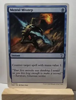 Mental Misstep (White Border) Uncommon Mystery Booster 2 30 MTG Near Mint 2024 - Image 1