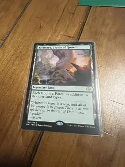 Magic The Gathering Yavimaya, Cradle of Growth Modern Horizons 2 Regular MTG NM - Image 1