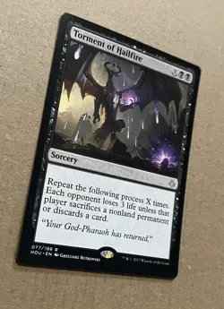 Magic: The Gathering Torment of Hailfire Rare Sorcery Hour of Devastation 077 - Image 3