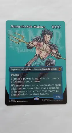 Namor the Sub-Mariner (Borderless) (0362) Marvel Super Heroes Regular - Image 1