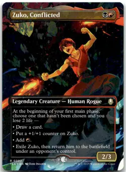 MTG Zuko, Conflicted Avatar: The Last Airbender TLA #302 rare NM $SALE$! - Image 1