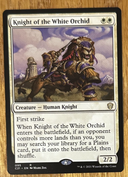MTG Commander 2021, Knight of the White Orchard - Image 1