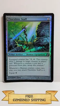 Thornbite Staff Morningtide Foil ...sku: DA580 - Image 1