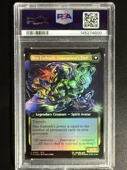 PSA 10 MTG Exdeath, Void Warlock (Extended Art Foil) #485 Final Fantasy *POP 4* - Image 2