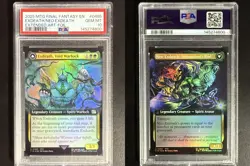 PSA 10 MTG Exdeath, Void Warlock (Extended Art Foil) #485 Final Fantasy *POP 4* - Image 3