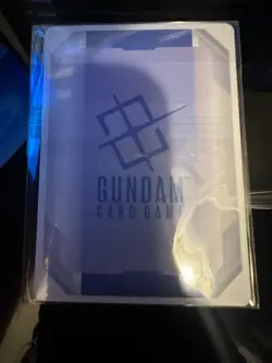 Gundam card Game ST01-011 Suletta Mercury Promo First Combat Top4 AltArt Holo - Image 2