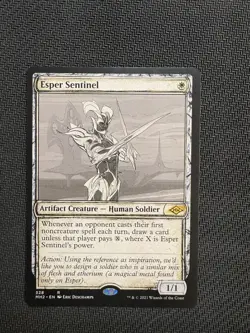 MTG Esper Sentinel Modern Horizons 2 Magic: The Gathering Showcase Edition - Image 1