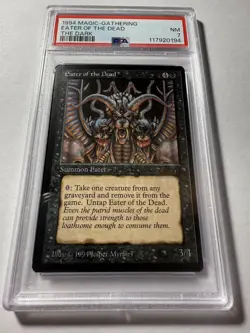 Eater of the Dead The Dark 1994 MTG PSA 7 NM Near Mint Vintage - Image 1