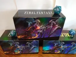 Magic The Gathering Final Fantasy EMPTY Gift Bundle Box with D20 Life Counter - Image 2