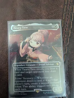 Tataru Taru (Borderless) (Chocobo Track Foil) Commander: Final Fantasy Foil - Image 1