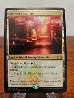 Xander's Lounge - FOIL - NM MTG SNC - Streets of New Capenna 260/281 Rare - Image 1