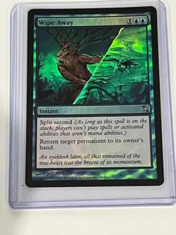 *foil WIPE AWAY Time Spiral MTG Magic the Gathering - Image 1