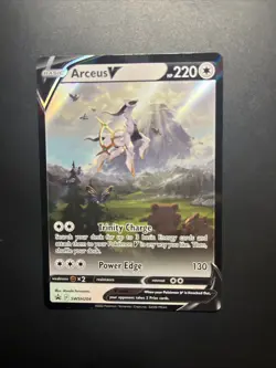Pokemon Card TCG - Arceus V SWSH204 Sword & Shield Black Star Promo Near Mint - Image 1