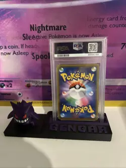 2021 Pokemon Japanese SWSH Gengar- Holo Jet- Black Spirit 027/070 PSA 10 GEM MT - Image 2