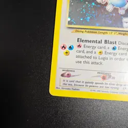 Pokemon Lugia Neo Genesis Holo 9/111 Unlimited Rare Mp - Image 5