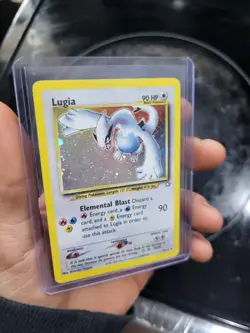 2000 Lugia 9/111 - Neo Genesis Unlimited Holo Rare - Pokemon TCG - LP - Image 2