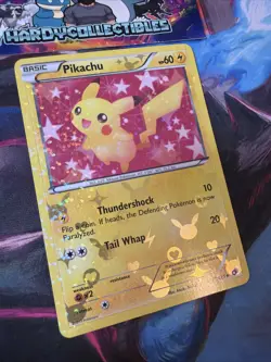 Pokemon TCG: Pikachu Rc7/Rc25 - Legendary Treasures Radiant Collection Holo - LP - Image 3