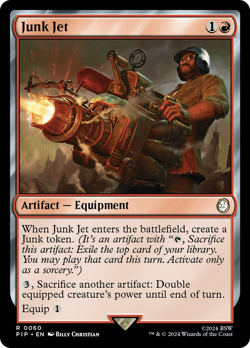 Junk Jet [Fallout] Magic MTG - Image 1