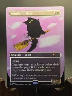 Windborn Muse Secret Lair Drop MTG Regular Near Mint - Image 1