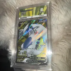 Pokemon TCG Lugia v Silver Tempest Holo Ultra Rare Card 185/195 Ace 8 nm - mt - Image 1