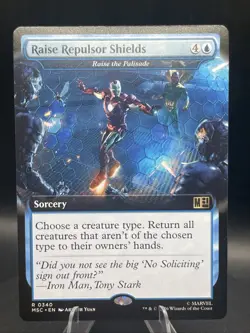 Raise Repulsor Shields - Raise the Palisade (Extended Art) EN [MSC - 340] - N... - Image 1
