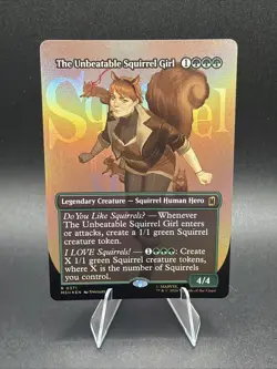 The Unbeatable Squirrel Girl (Borderless) Marvel Super Heroes Foil - Image 1