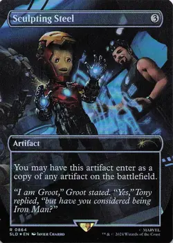Secret Lair Drop Series #864 Sculpting Steel (Rainbow Foil) - Image 1