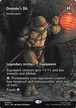 Teenage Mutant Ninja Turtles Source Material #17 Donnie's Bo - Image 1
